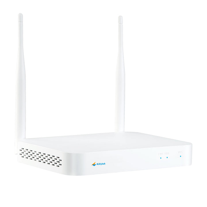 Hello Kitty Routers Kittyhok 10CH Wireless NVR Security System with Dual WiFi Router, Long